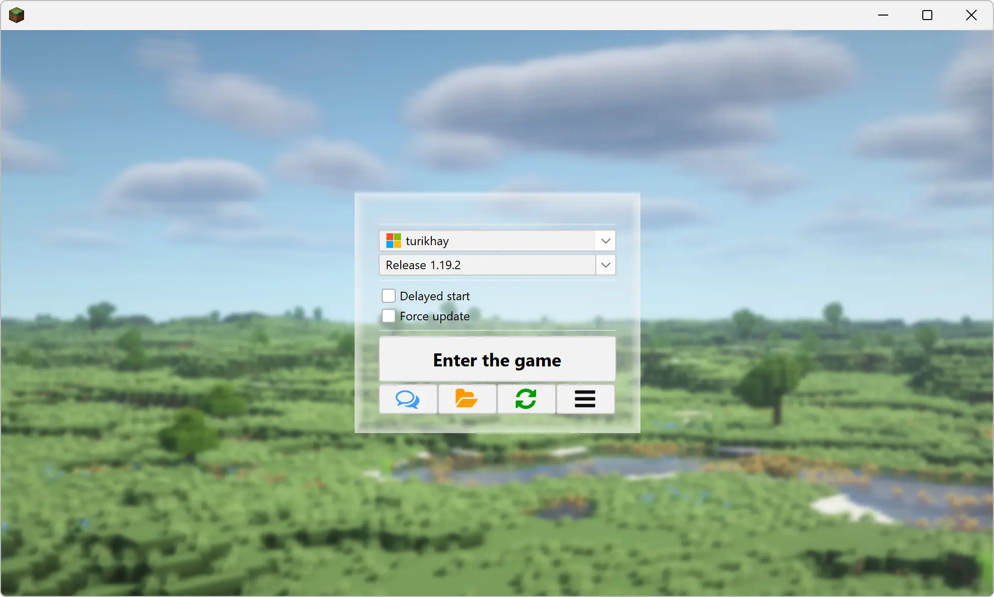 Screenshot of Legacy Launcher